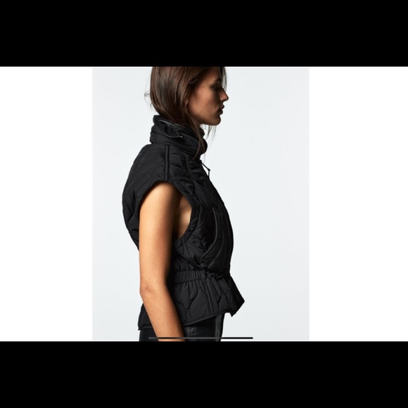 ☄️NEW Zara Beautiful Quilted Vest - Picture 3 of 8